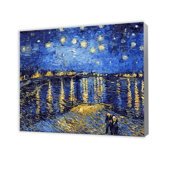 Dipingere con i numeri – Vincent Van Gogh - Notte stellata