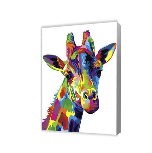 Giraffa colorata
