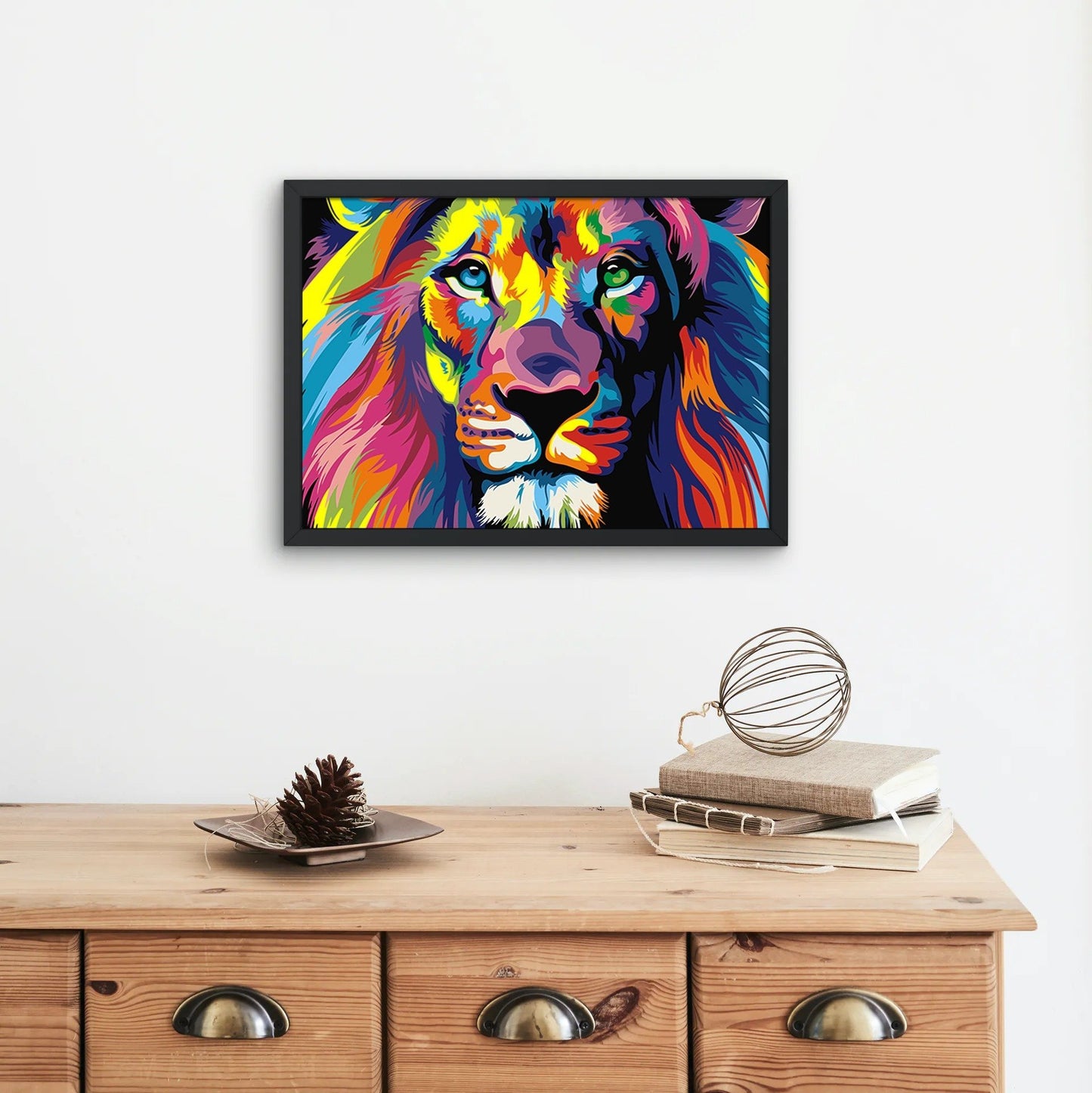 Lion colorato