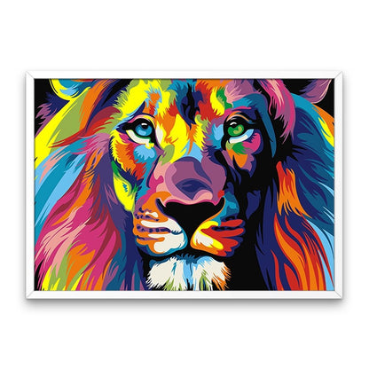 Lion colorato