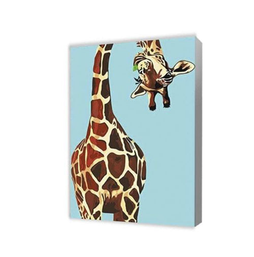 Una curiosa giraffa