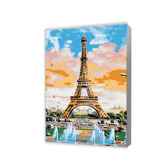 Torre Eiffel colorata