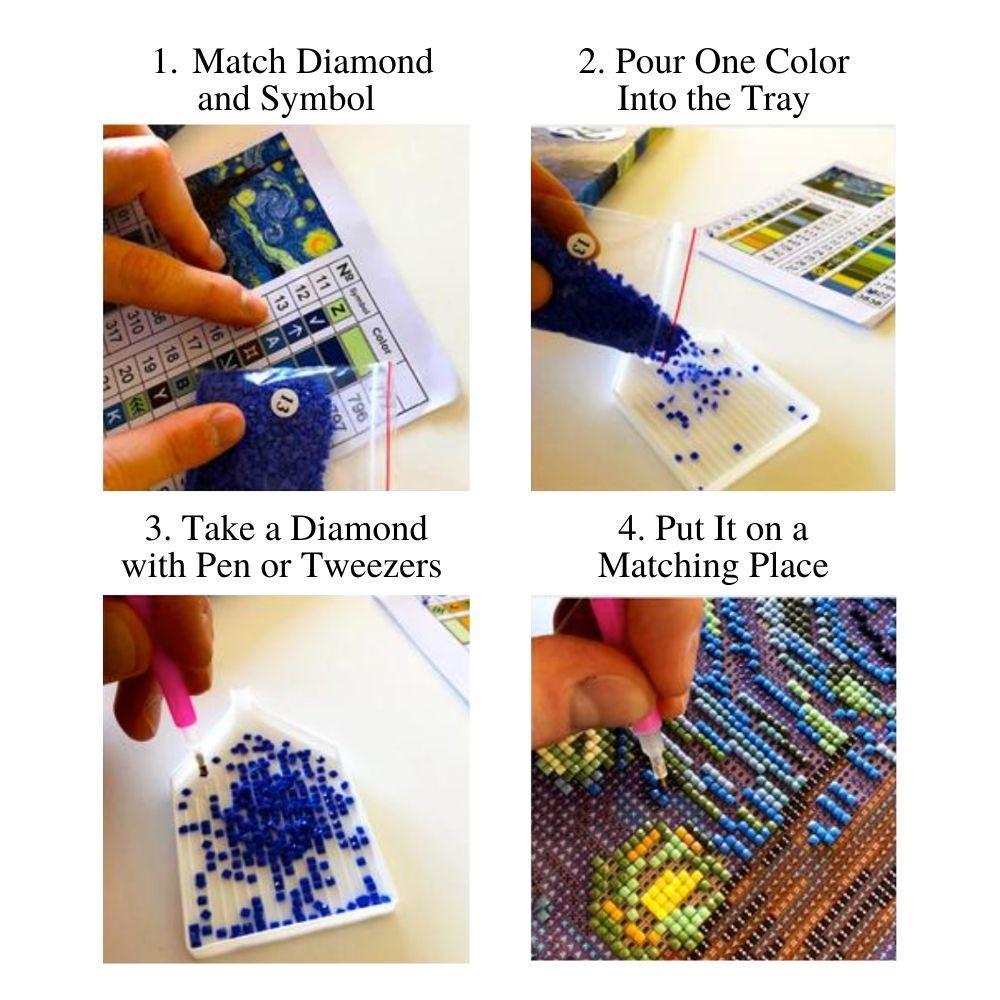 Kit di pittura a diamante personalizzato
