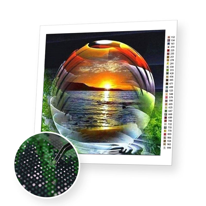 Sphere of life premium diamond painting kit for adults