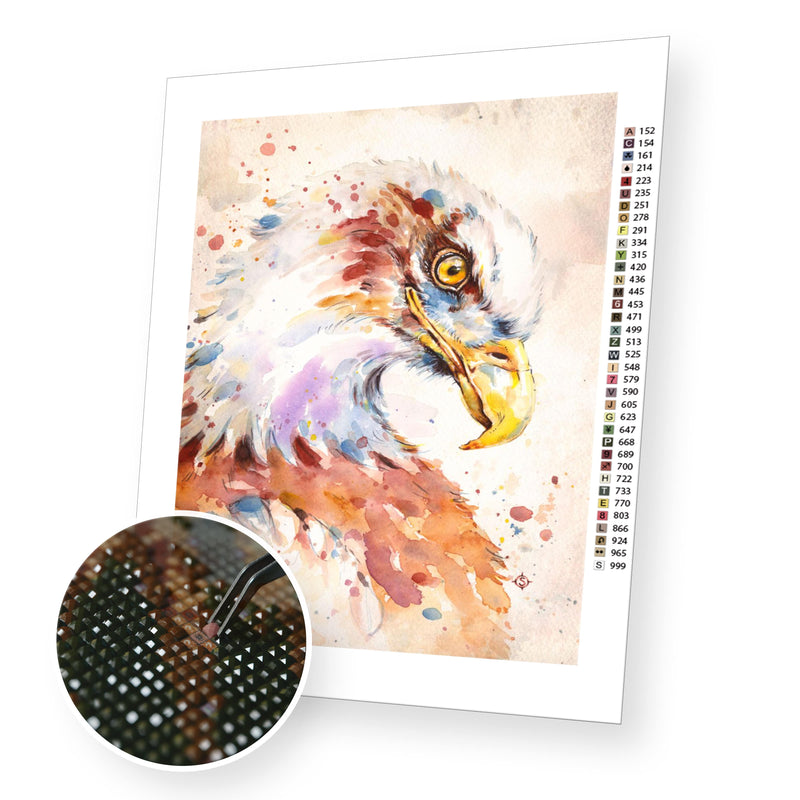 Wild and Free premium diamond painting kit for adults