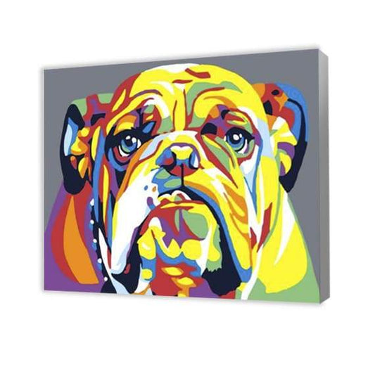 Bulldog colorato