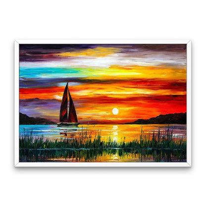 Barca al tramonto